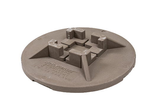 FOUNDATION RESCUE PAD-18” POLY BASE